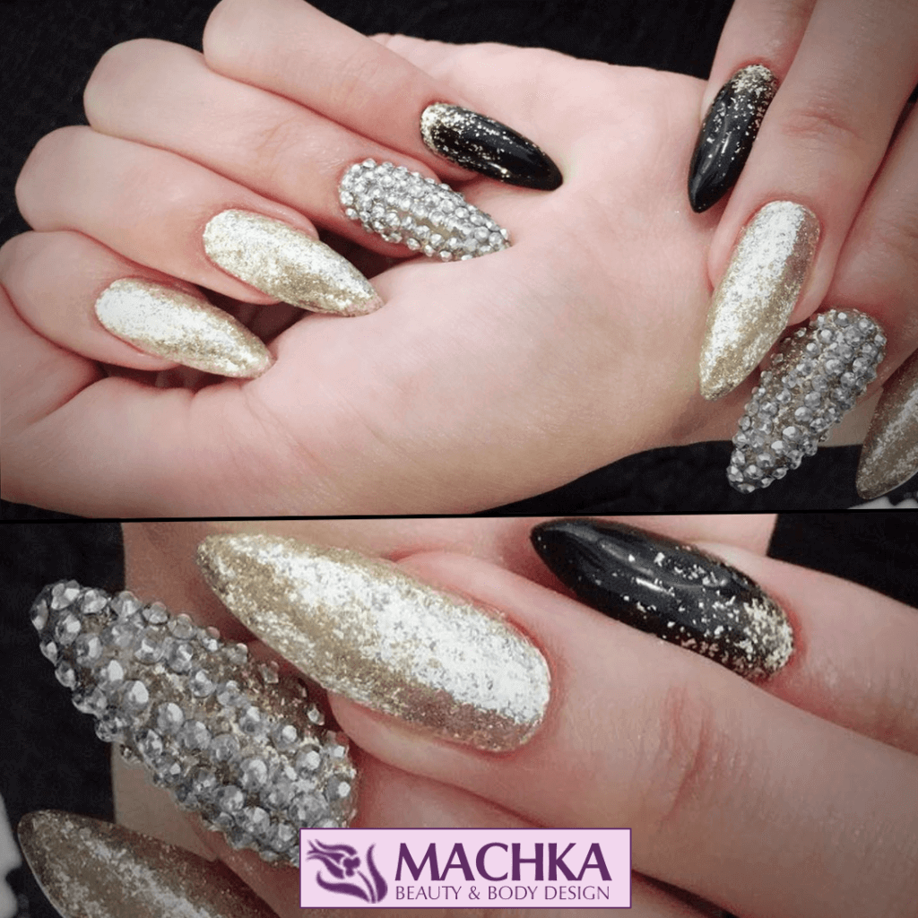 Machka Beauty A5 Nail art Gel extensions Acrylics and Designs Manicure Dubai Nails salon