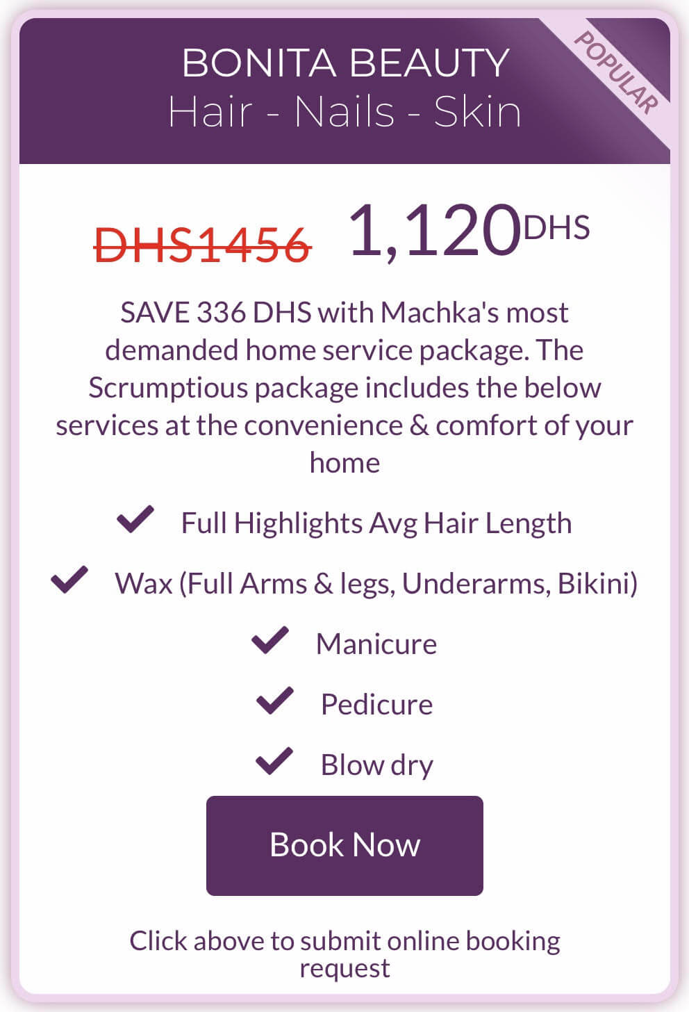 Home beauty services Dubai - Machka Beauty salon 2 - Machka Beauty & Body  Design - A Distinguished Dubai Ladies Beauty Center & Body Boutique